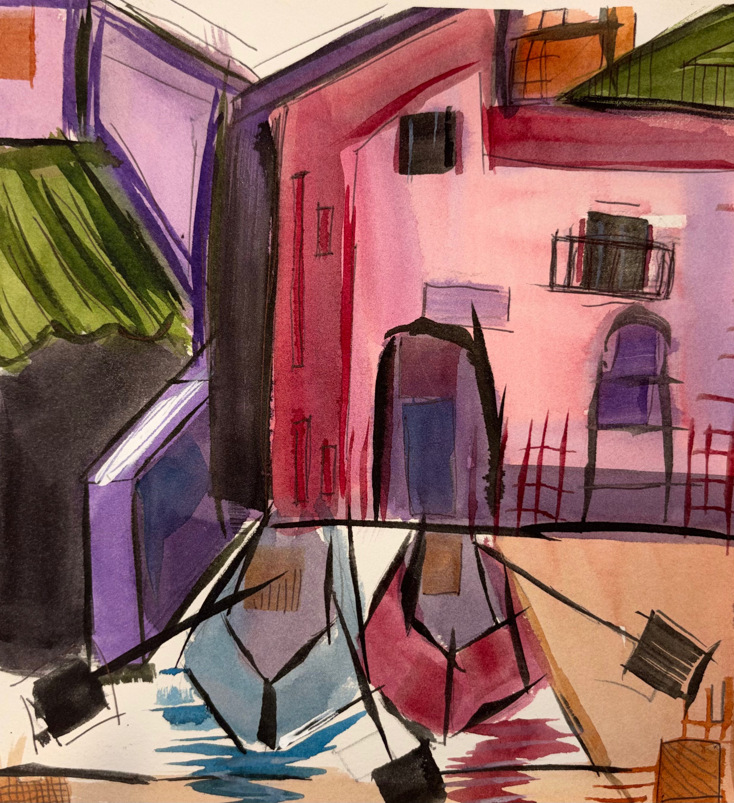 Laid in Magenta